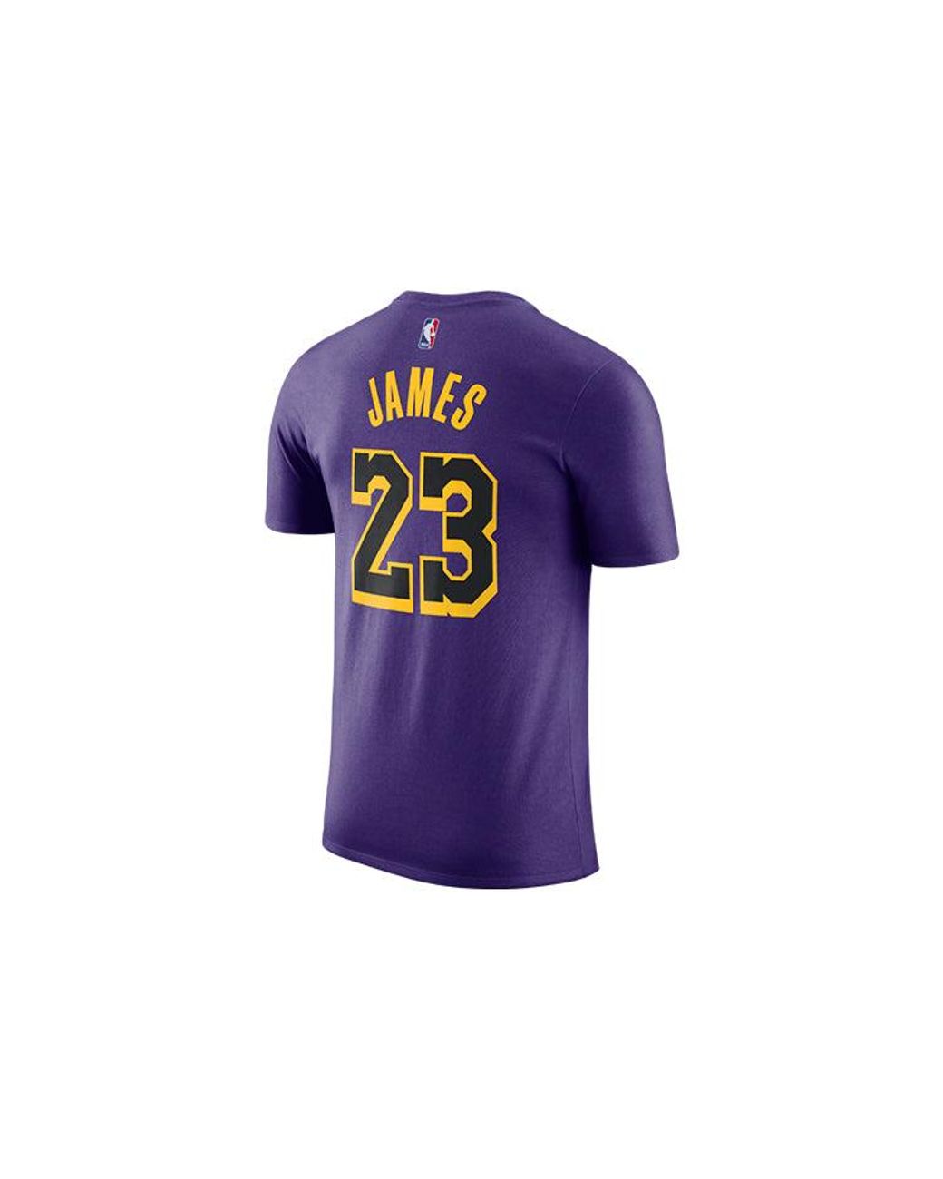 Nike Purple Nba City Limited Jersey 2018-2019 Los Angeles Lakers Lebron James No. 23 Ao0897-551 for men