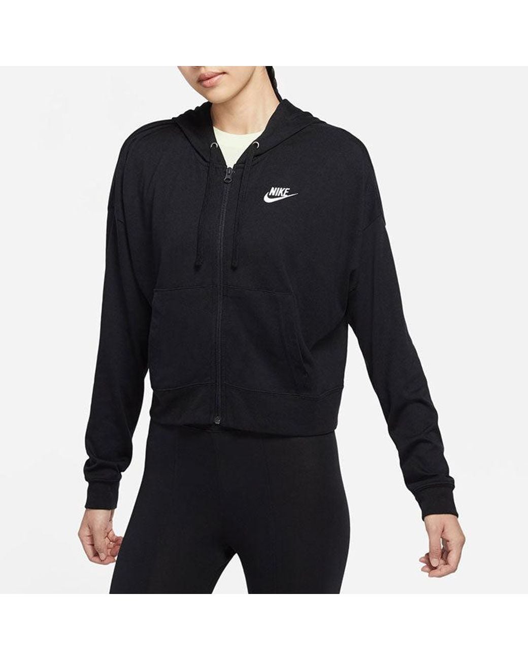 Nike Black (Wmns) Sportswear Logo Hoodie