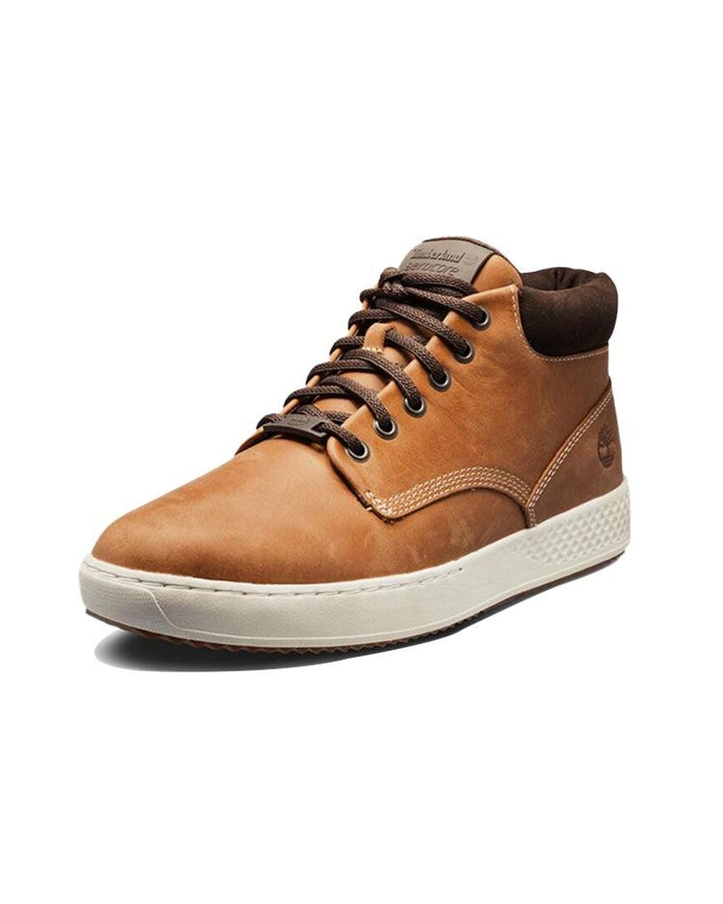 Timberland Brown Cityroam Cupsole Chukka Wide-Fit Boots 'Wheat Full Grain' for men