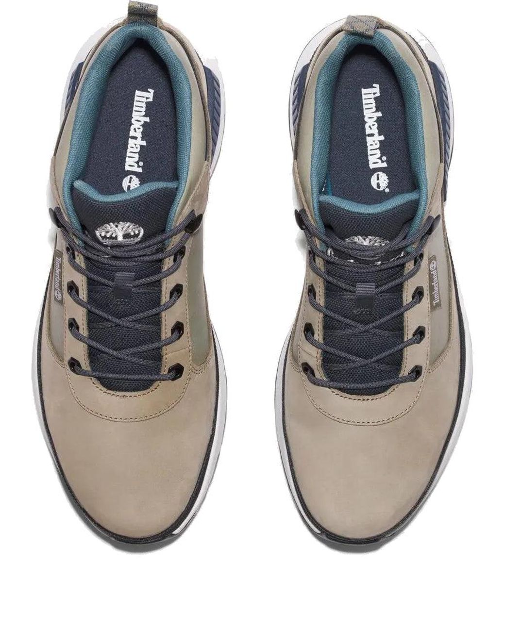 Timberland Brown Field Trekker Low Sneakers 'Light Taupe Nubuck' for men