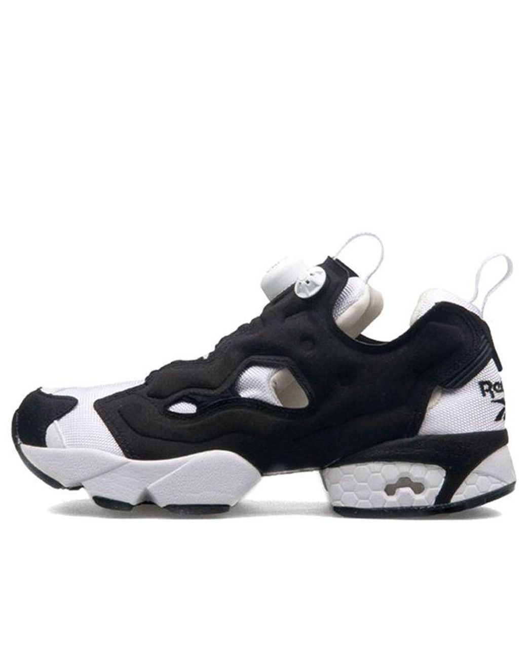 Reebok Insta Pump Fury Og Hollow Out Splicing Shoes/sneakers Black White in  Blue | Lyst