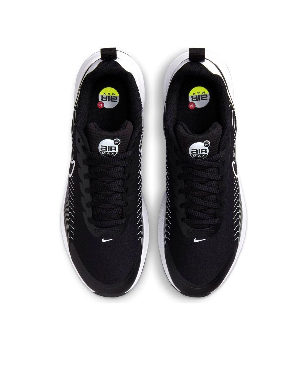 Nike Black Air Max Nuaxis Volt' for men