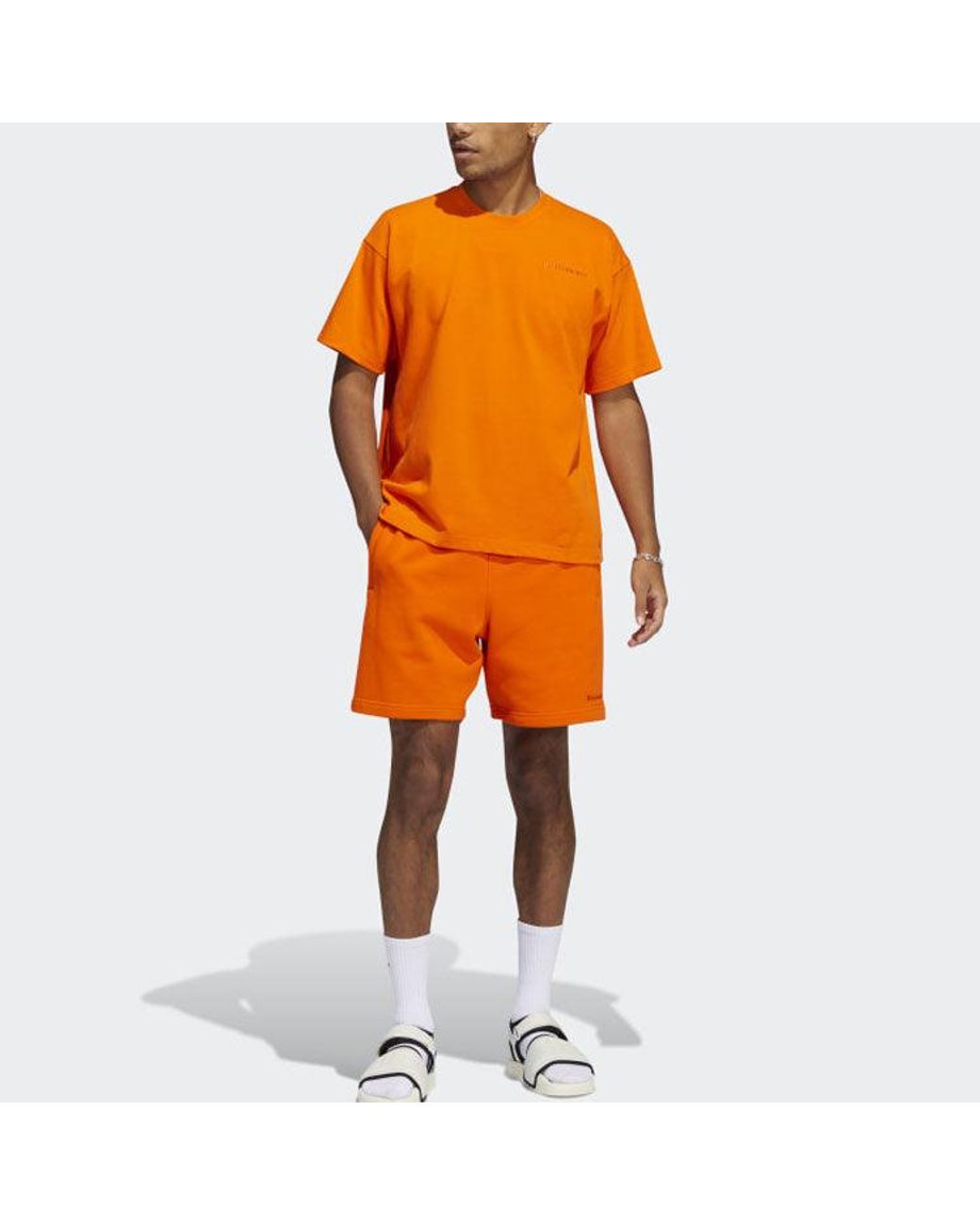 Adidas Orange X Pharrell Basic Sports T-Shirt