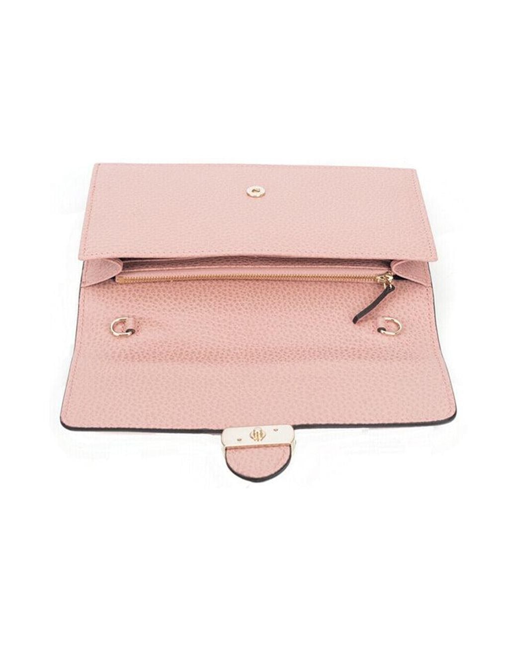Gucci Pink (Wmns) Logo Double G Leather Woc Chain Shoulder Messenger Bag Classic