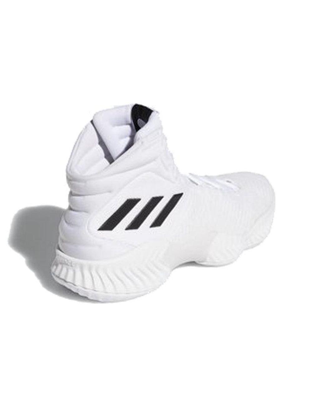 Adidas White Pro Bounce 2018 Basketball Shoes for men