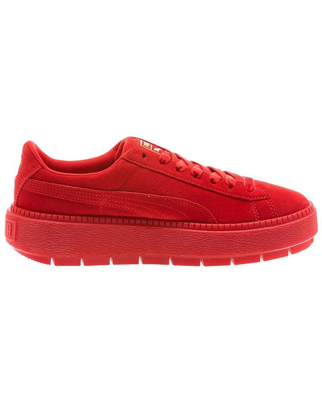 PUMA Red Batman X Suede Classic 'black Barbados Cherry'