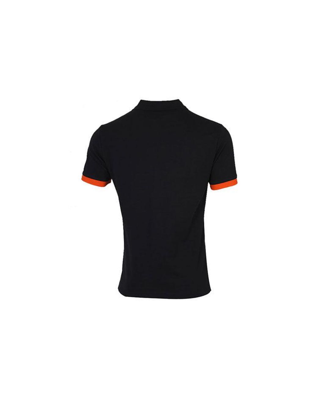 Nike Black Sportswear Lapel Short Sleeve Polo Shirt for men