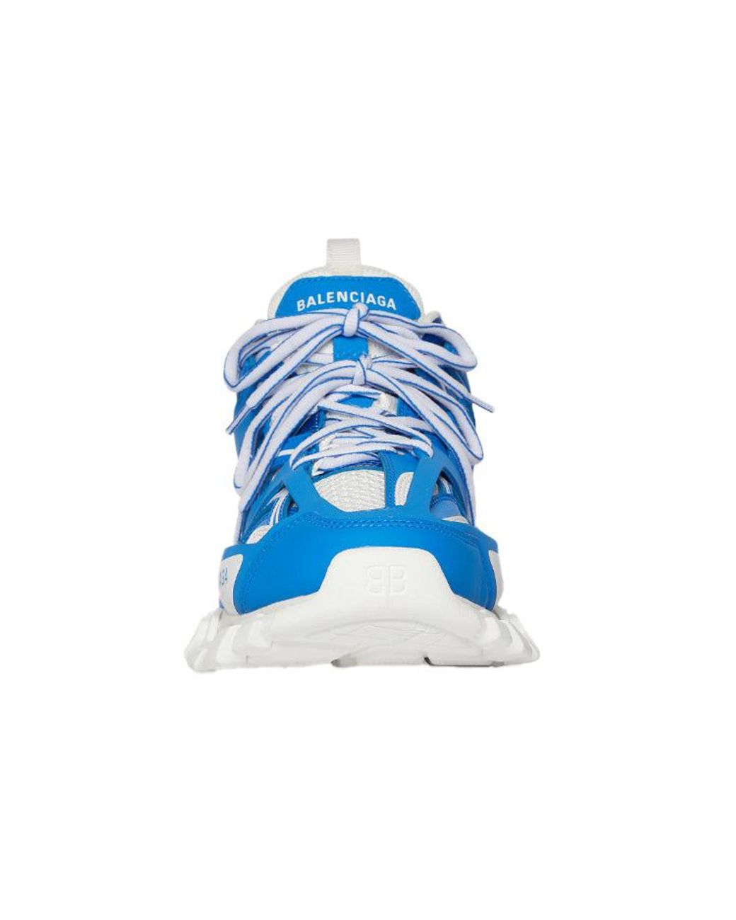 Balenciaga Blue Track Led Sneakers for men