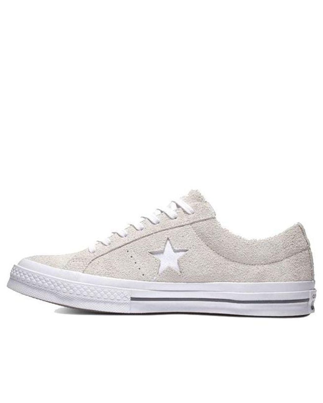 Converse White One Star Low Vintage Suede for men