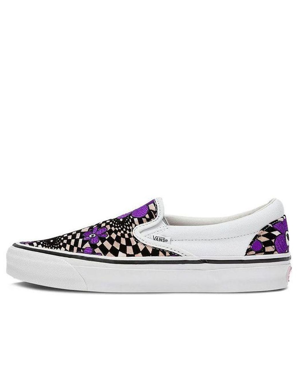 Vans White Perks And Mini X Og Classic Slip-On Lx 'Heliotrope' for men