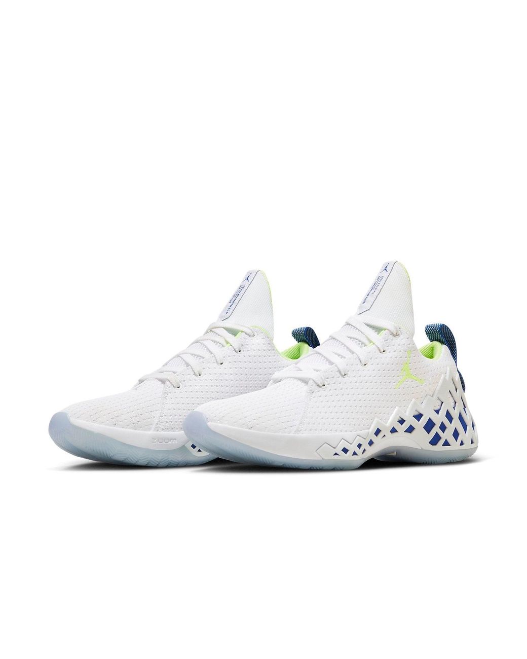Nike White Jumpman Diamond Low Pf for men