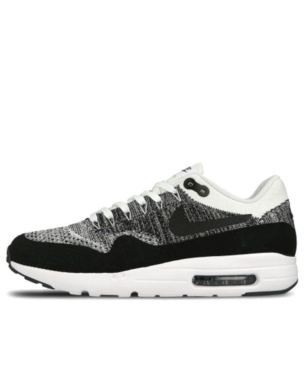 Air max 1 store ultra flyknit black