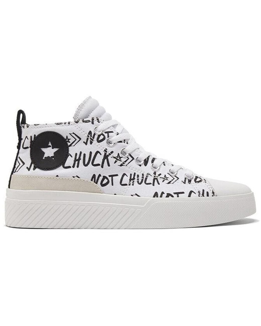 Converse White Unt1Tl3D Cs Mid 'Digital Terrain for men