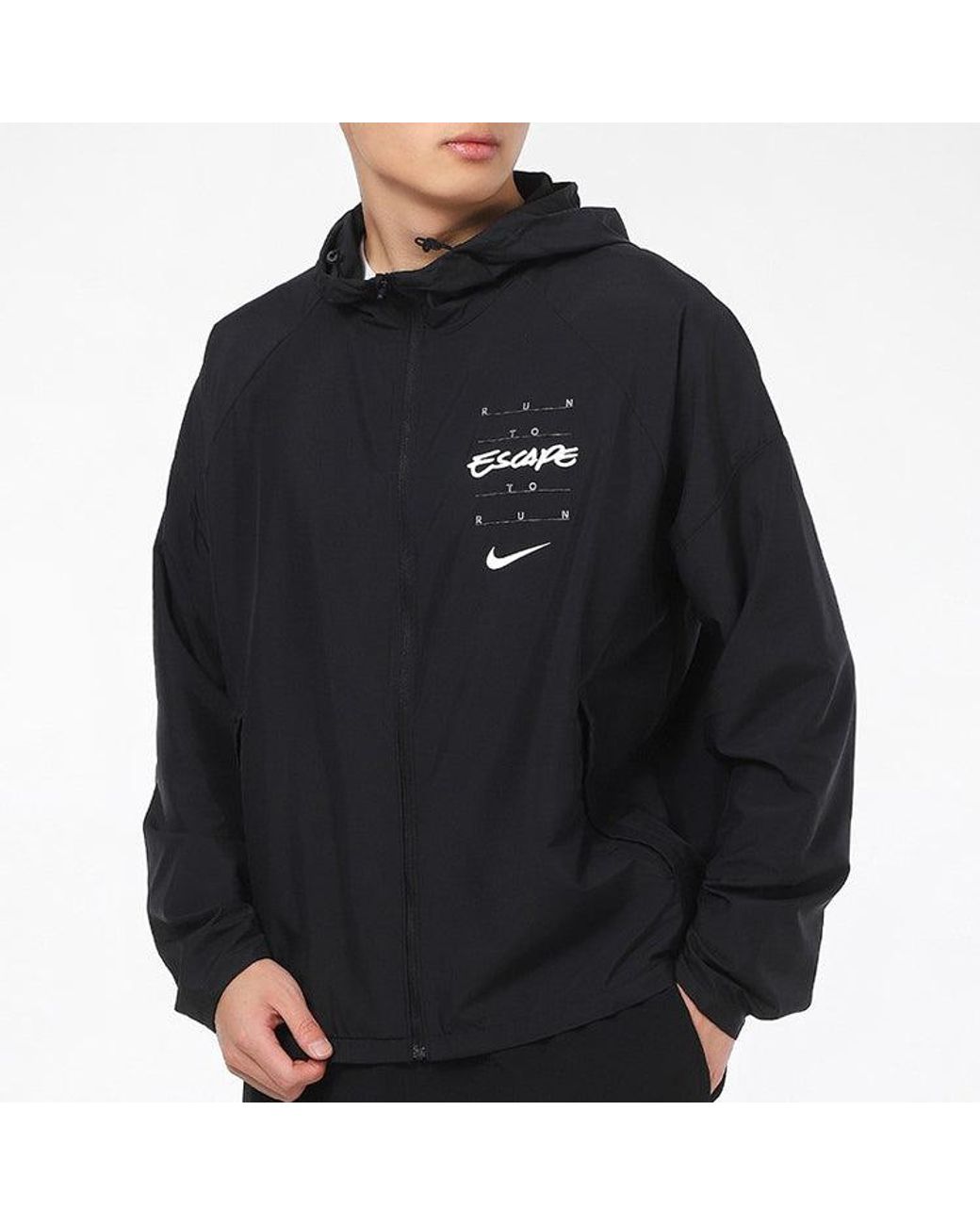 Nike Blue As Nk Essntl Jkt Jacket Wild Run Gx for men