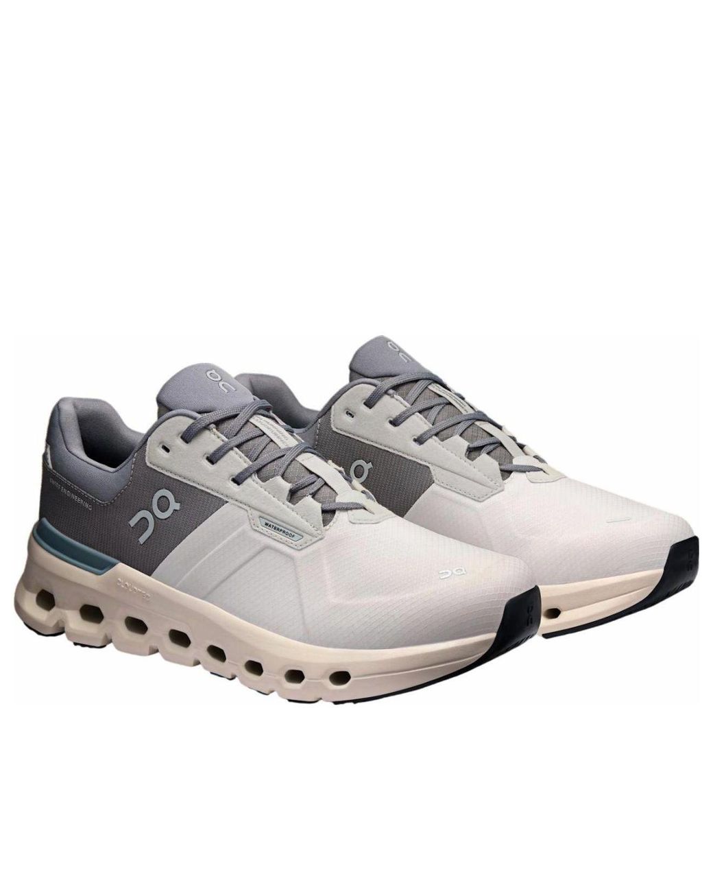 On Shoes Blue Cloudrunner 2 Waterproof 'Wolf Dust' for men