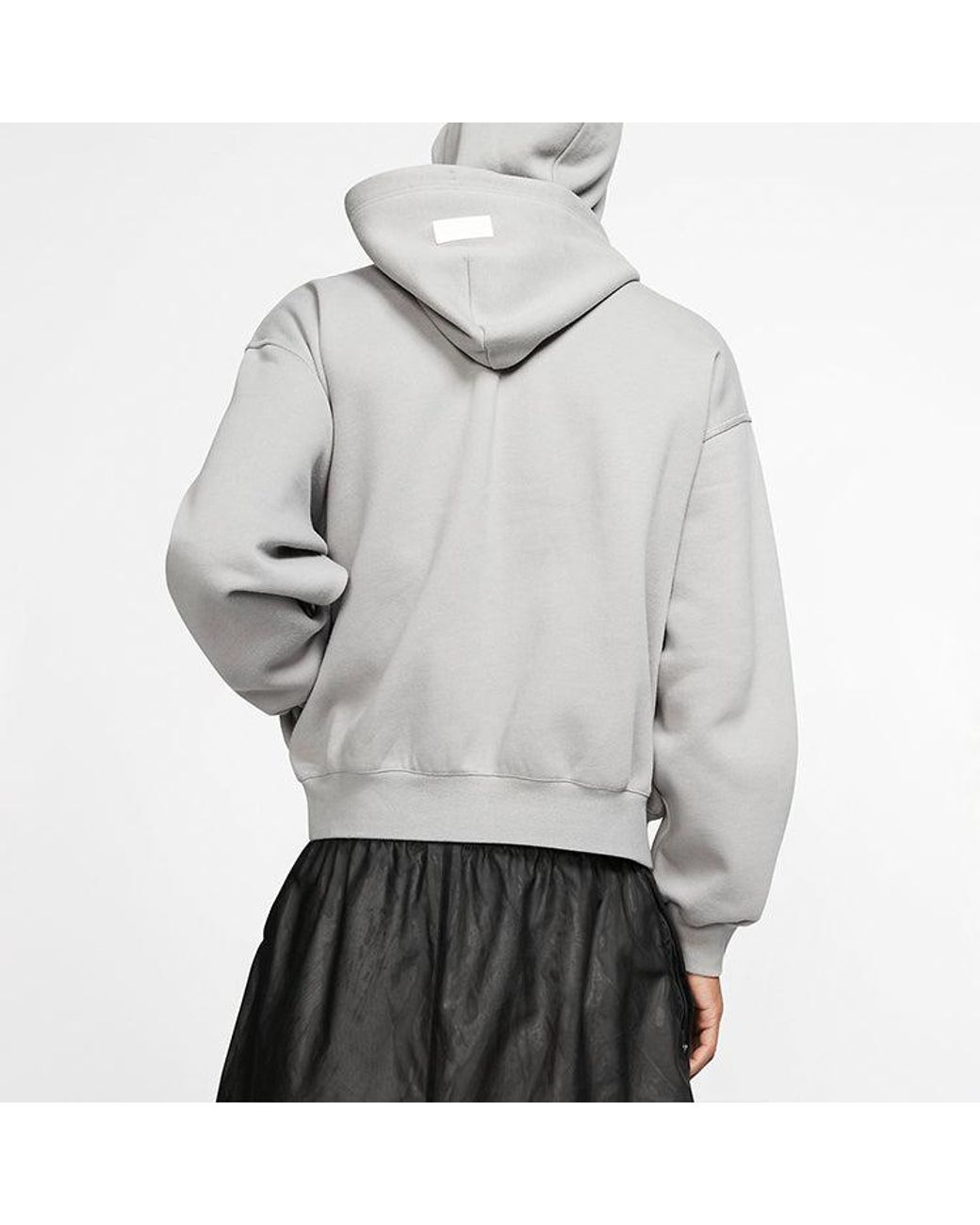 Nike Gray X Fear Of God Crossover Fleece Stay Warm Pullover for men