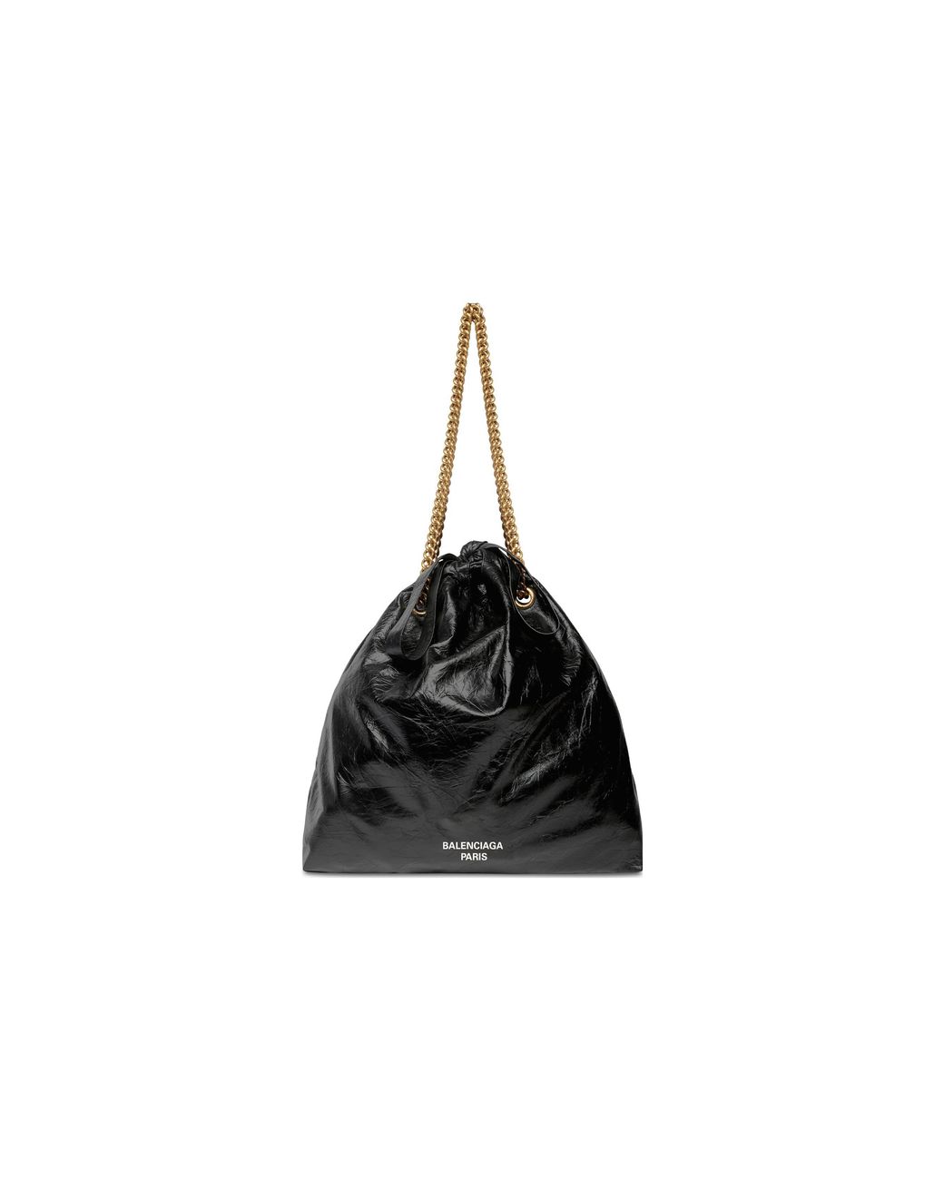 Balenciaga Black (Wmns) Crush Medium Tote Bag