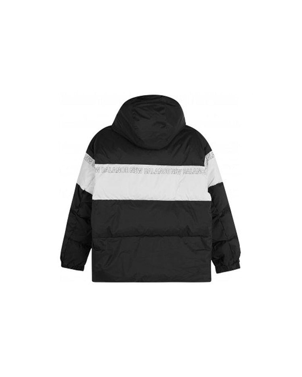 New Balance Black Colorblock Padded Jacket for men