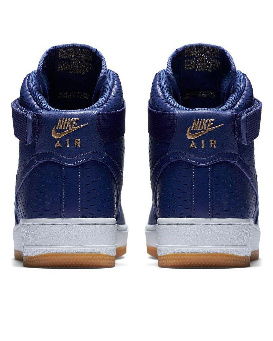 Nike Blue (Wmns) Air Force 1 High Premium 'Dark Dust'