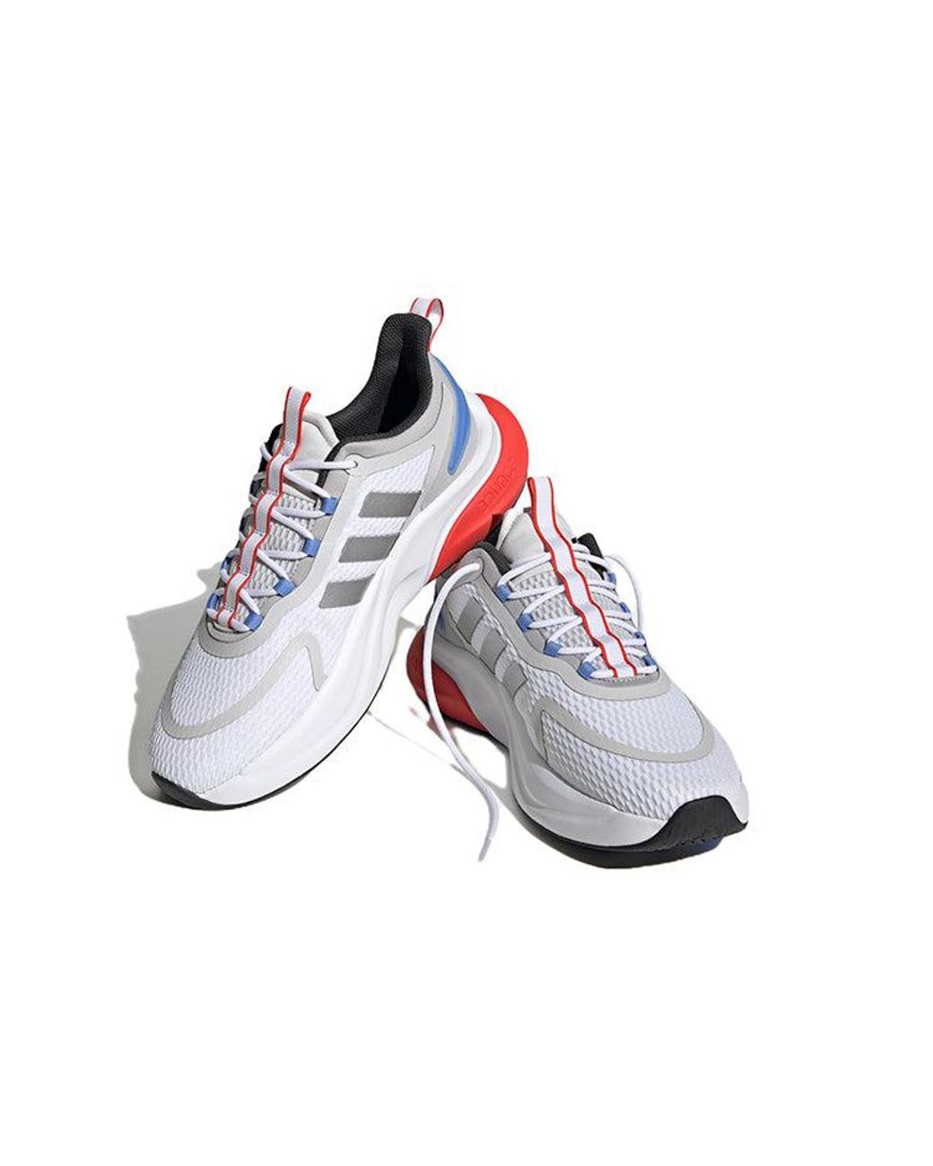 Adidas White Alphabounce Plus Fusion' for men