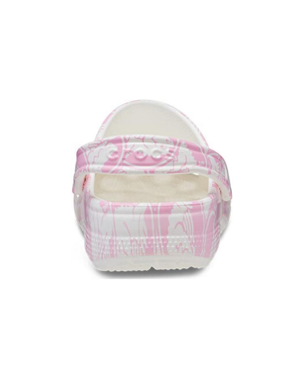 CROCSTM Pink Classic Duke Print Clogs Tweed'