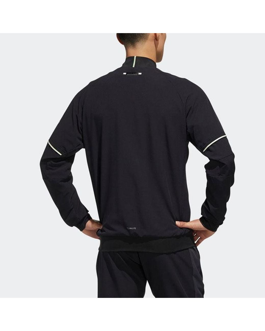 Adidas Blue Mcode M Jkt Athleisure Casual Sports Tennis Jacket for men