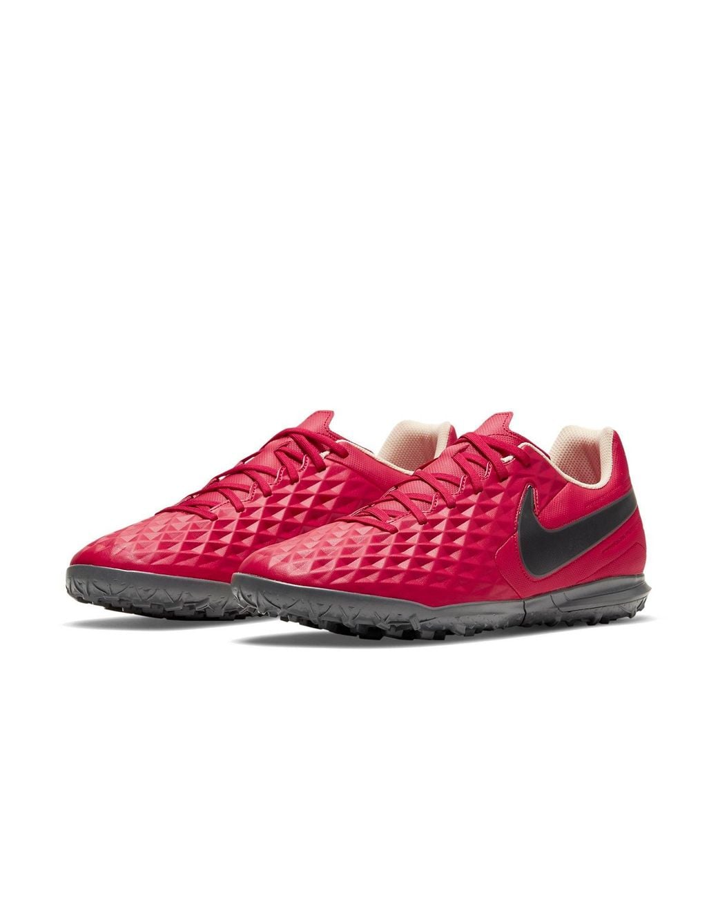 Nike Red Tiempo Legend 8 Club Tf Turf Dark for men
