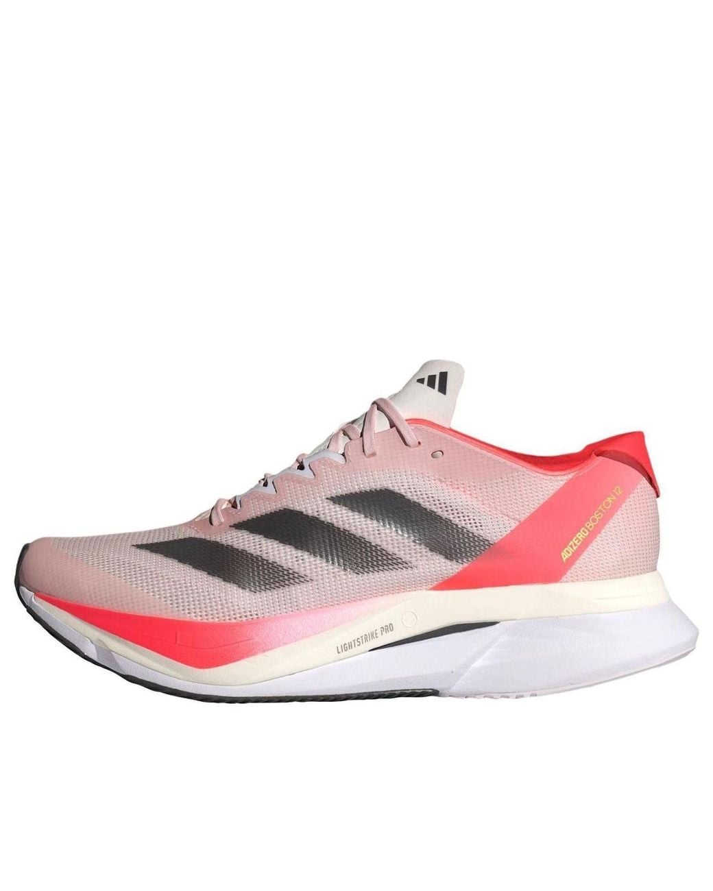 Adidas Pink (Wmns) Adizero Boston 12 'Sandy Aurora Met Solar'