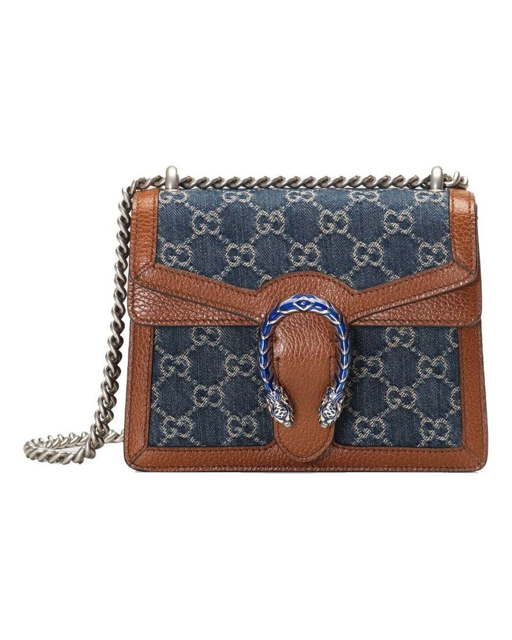 Gucci Blue (Wmns) Dionysus Single Shoulder Bag Mini