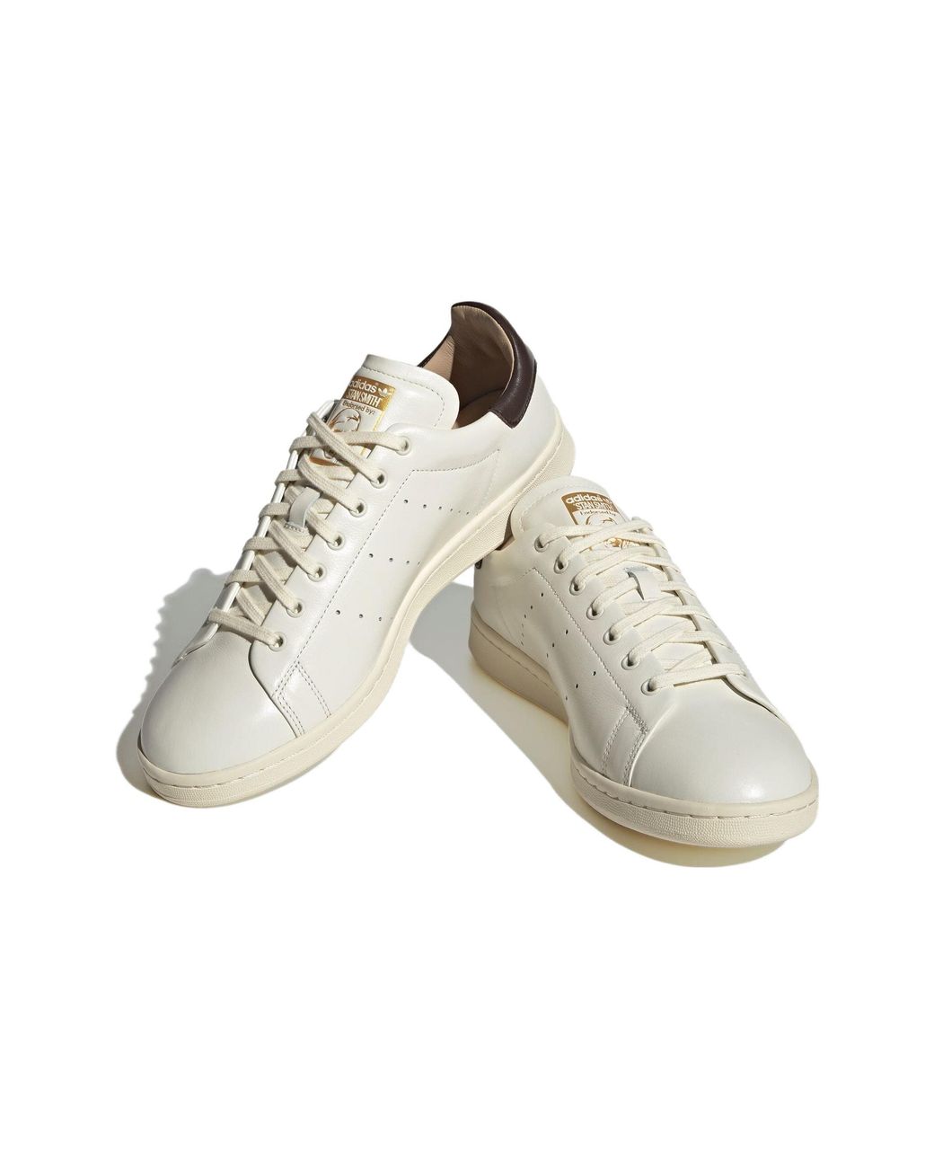 Adidas White Originals Stan Smith Lux Shoes 'Off Dark' for men