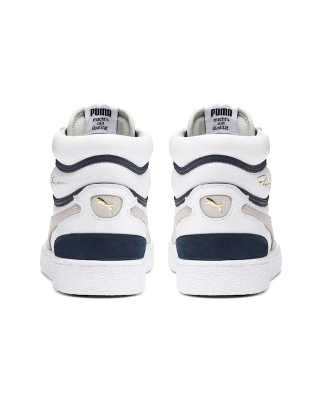PUMA White Ralph Sampson Mid Retro 'Og' for men