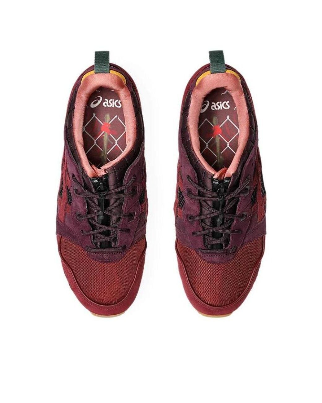 asics gel lyte iii og red