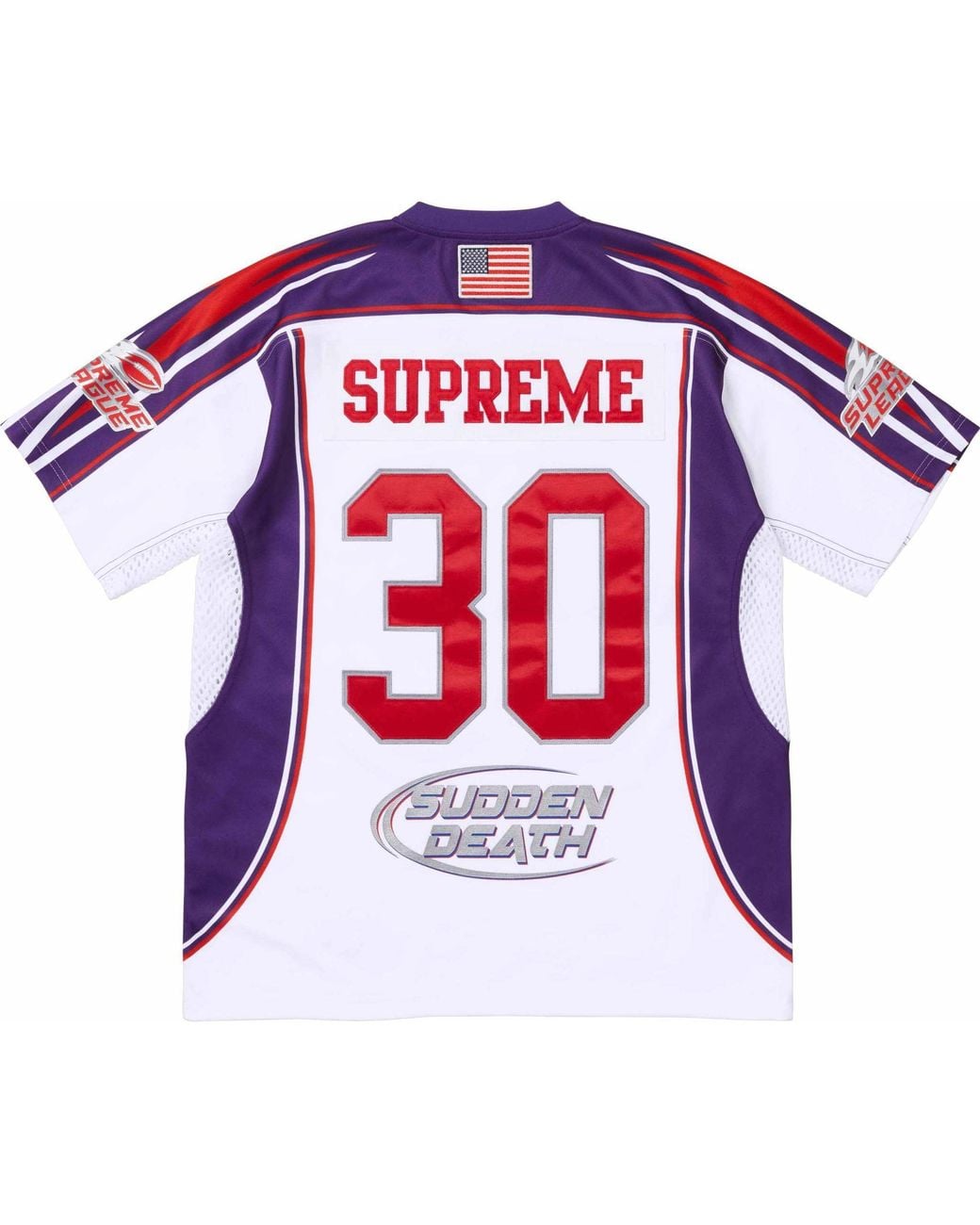 Supreme Sudden Death Football Jersey in Blue for Men | Lyst UK