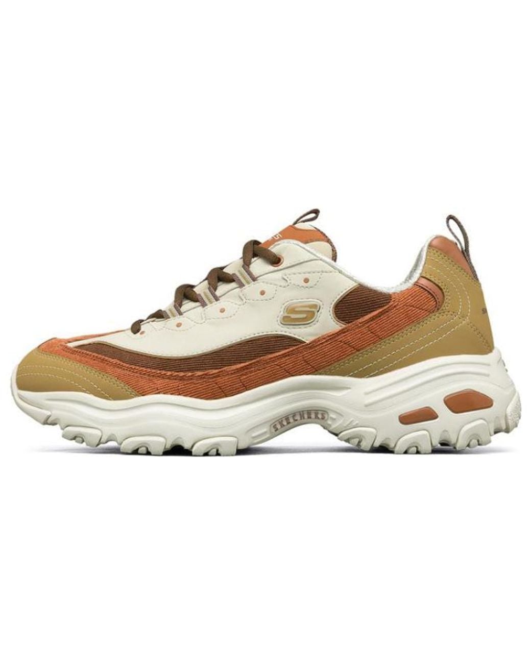 Skechers White (Wmns) D'Lites 1.0 'Cream'