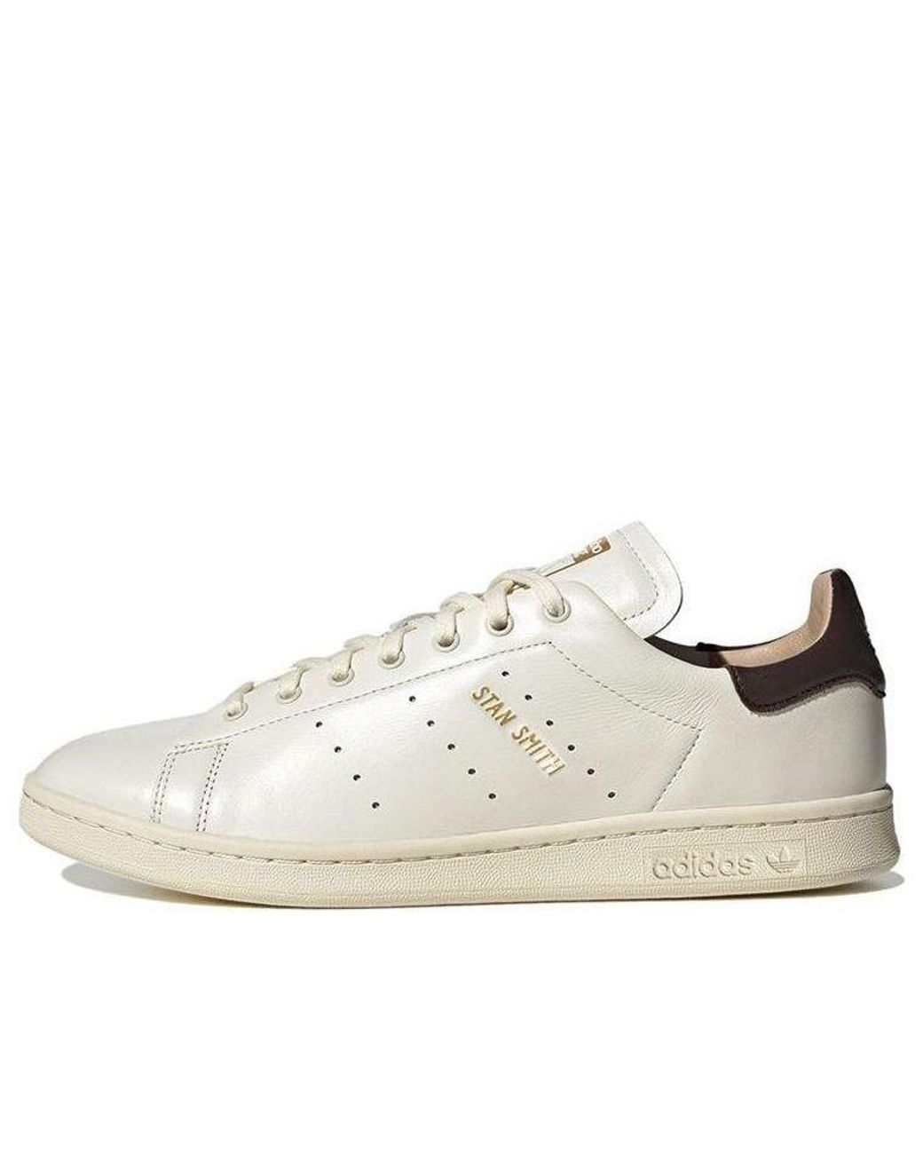 Adidas White Originals Stan Smith Lux Shoes 'Off Dark' for men