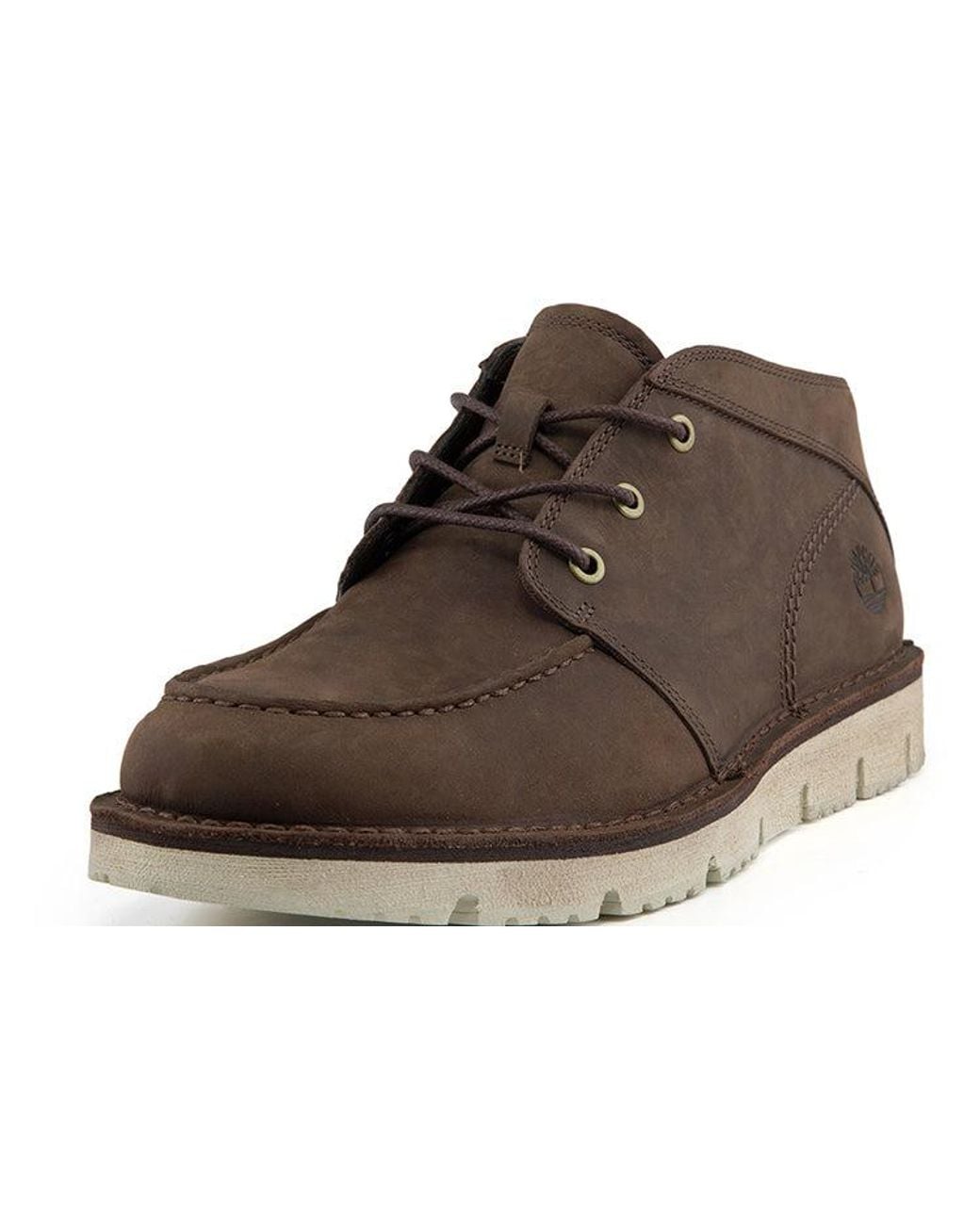 Timberland Brown Westmore Moc-Toe Chukka Boots for men