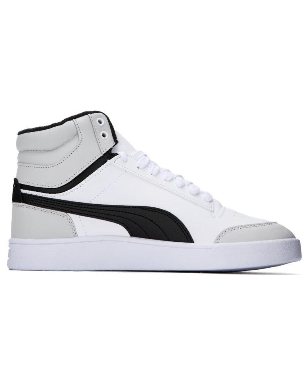 PUMA Black Shuffle Mid Wtr for men