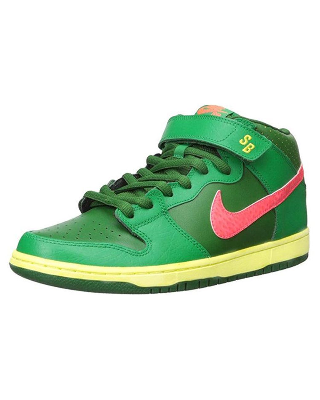 Nike Green Sb Dunk Mid Pro 'Watermelon' for men