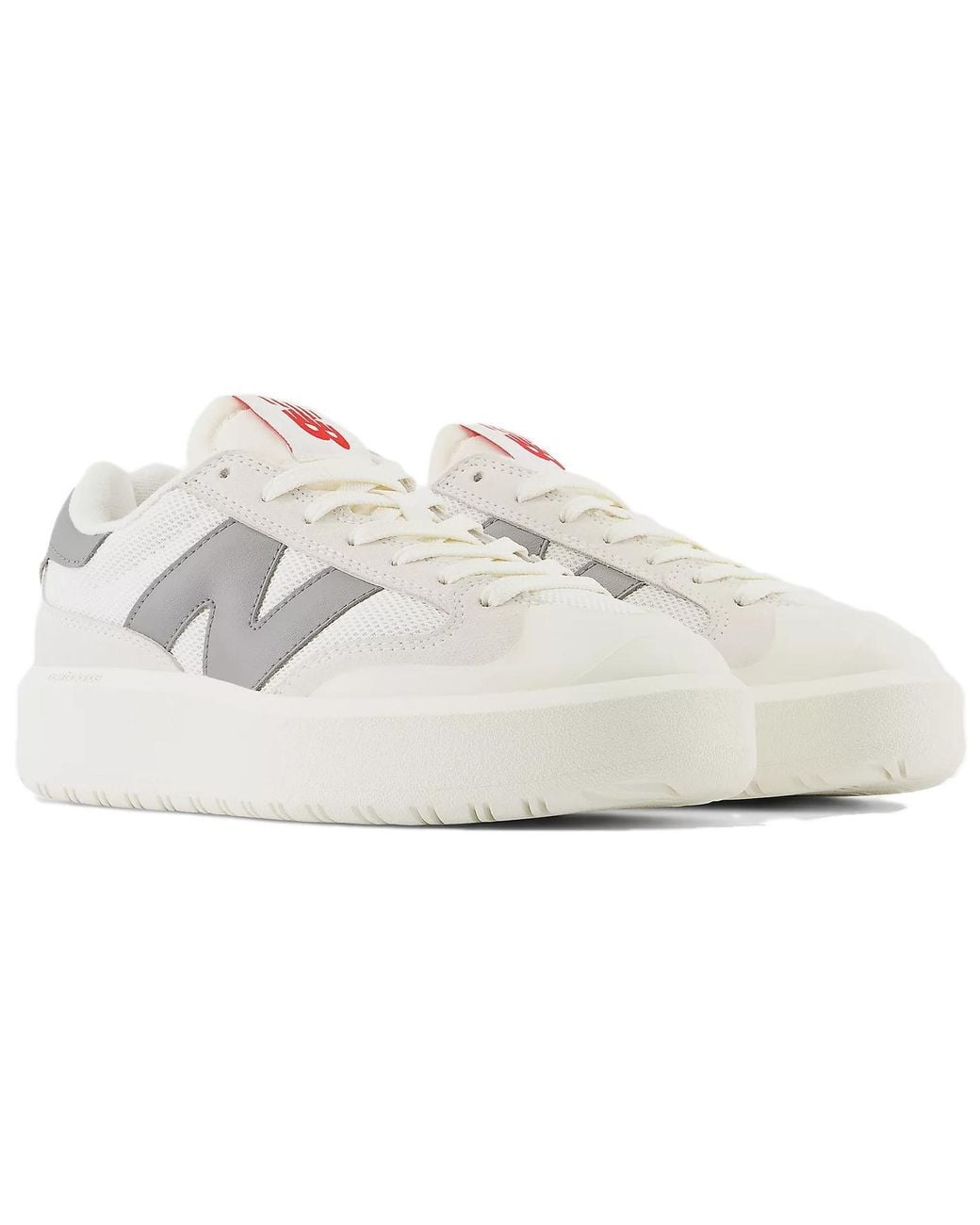 New Balance White Ct302 Shoes 'Sea Salt Shadow' for men