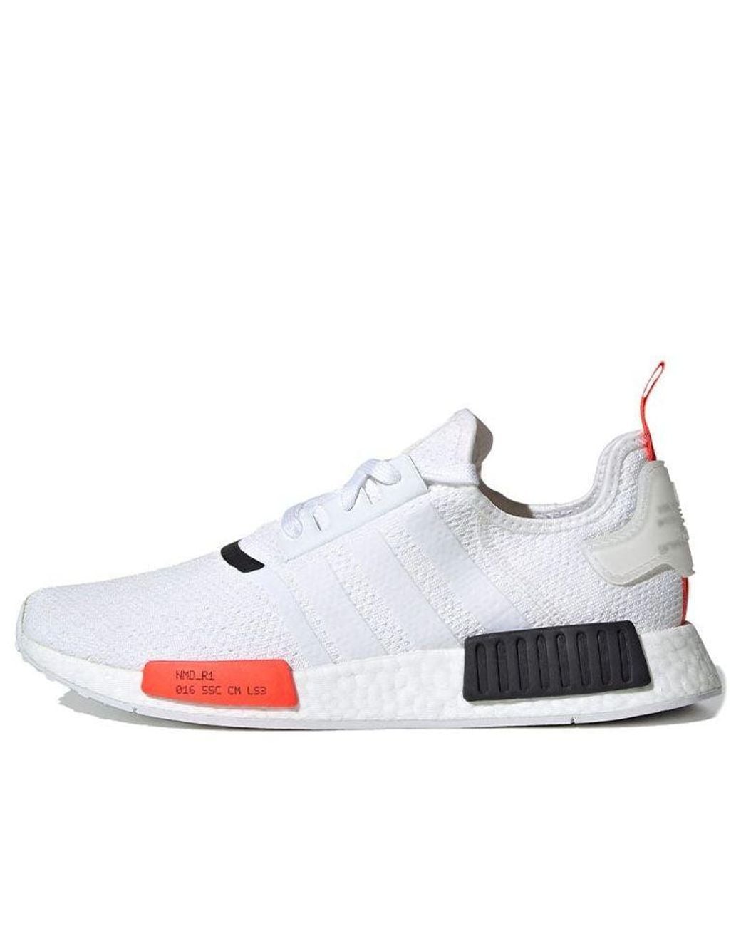 Adidas White Nmd_R1 'Solar Tab' for men