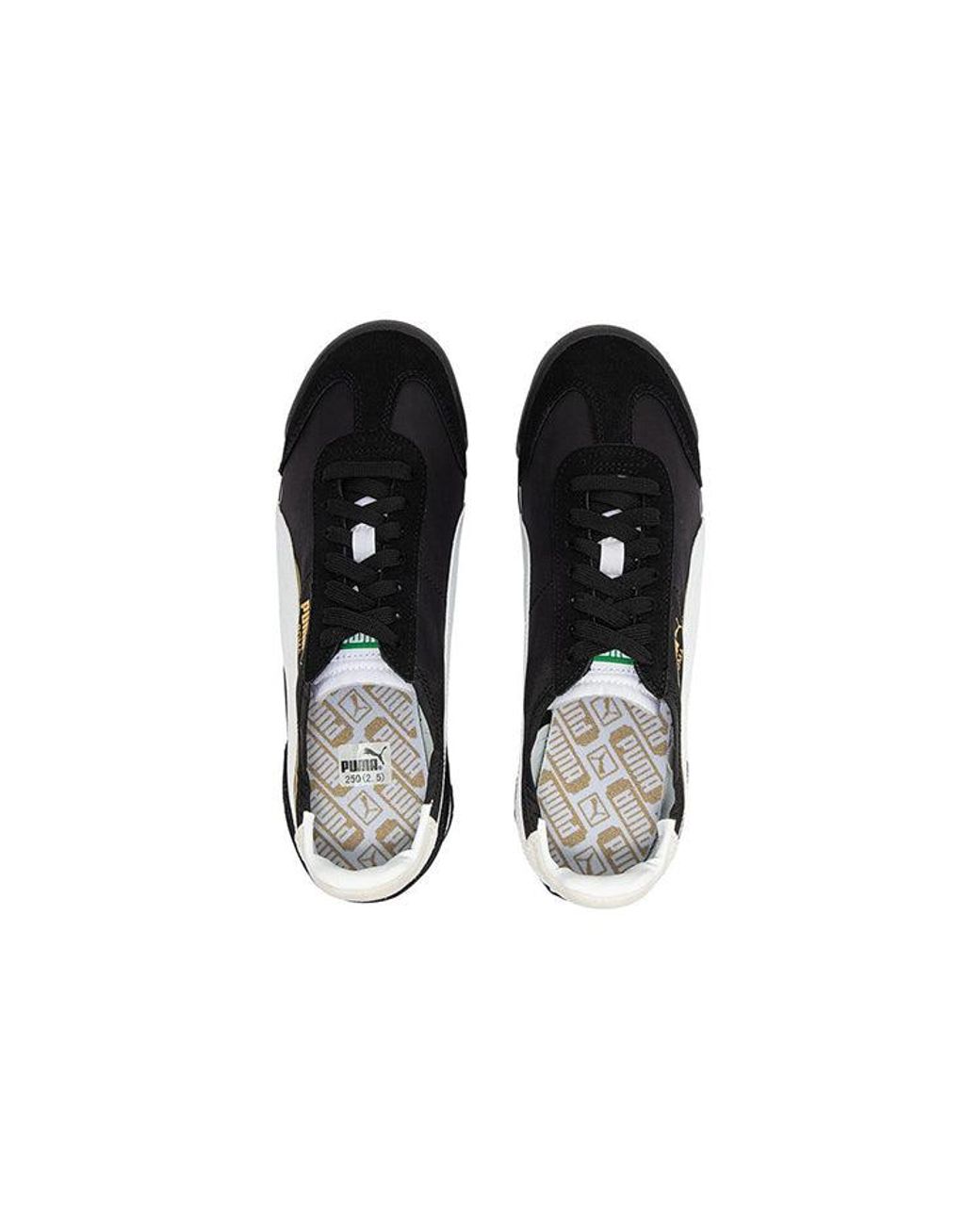 PUMA Black Roma Og Nylon 'Double Fs for men