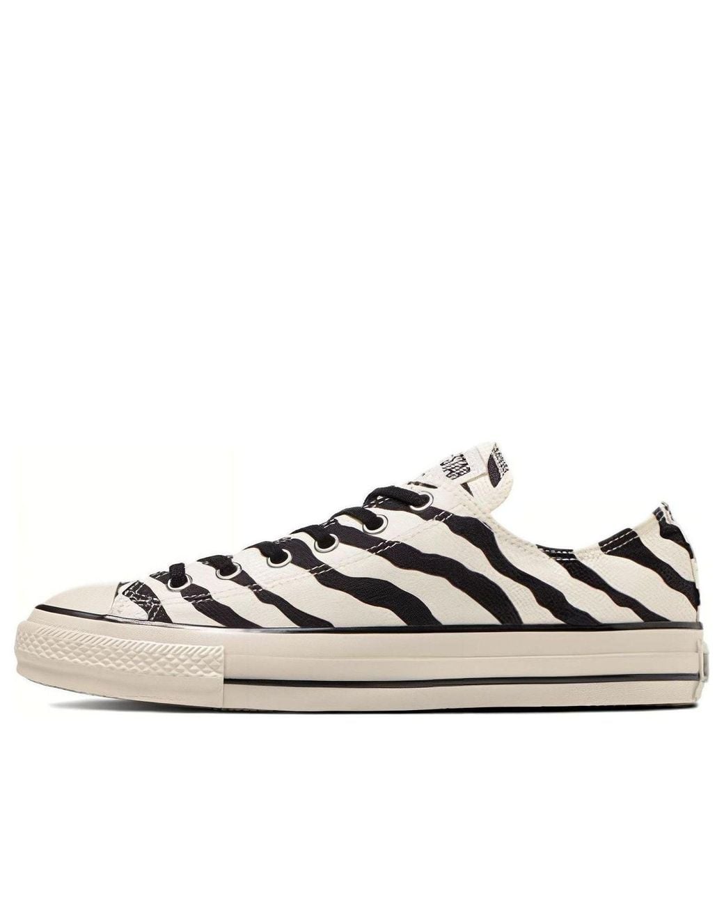 Converse White All Star Us Zebra Ox 'Zebra' for men