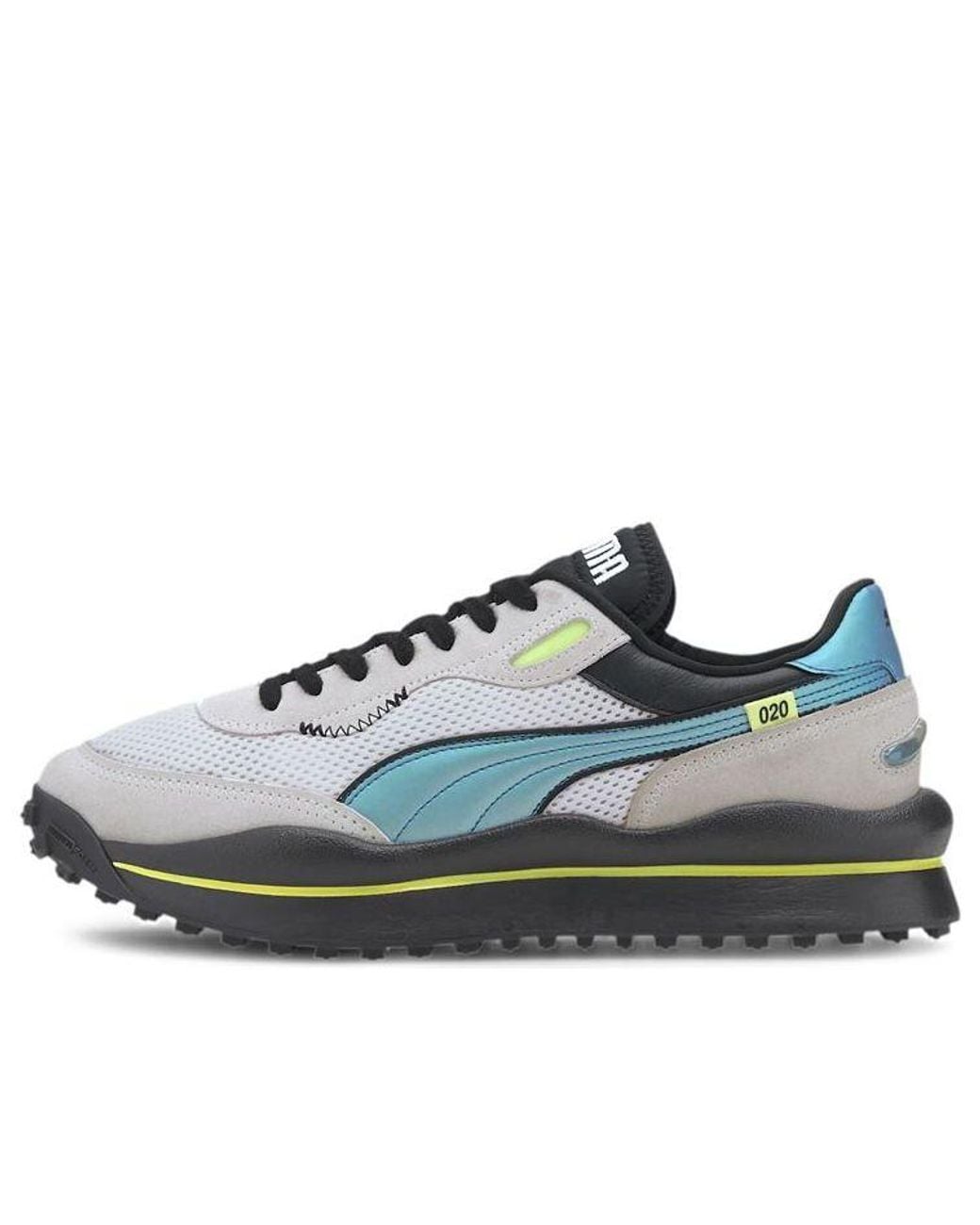 PUMA Blue Style Rider 'Petrol Spill for men
