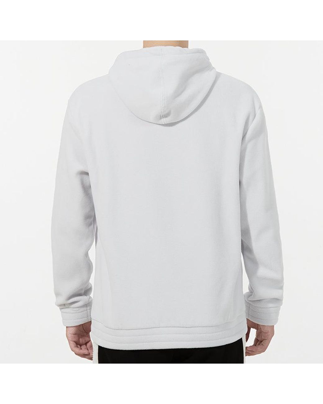 PUMA Blue Logo Polar Fleece Hoodie for men