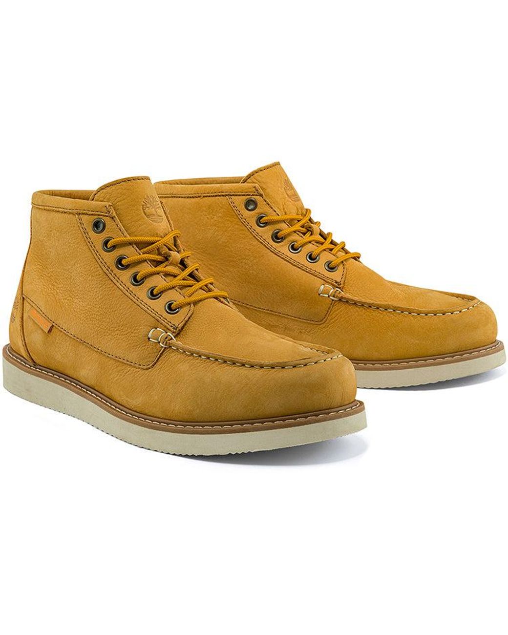 Timberland Natural Newmarket Ii Chukka Wide-Fit Boots 'Wheat' for men