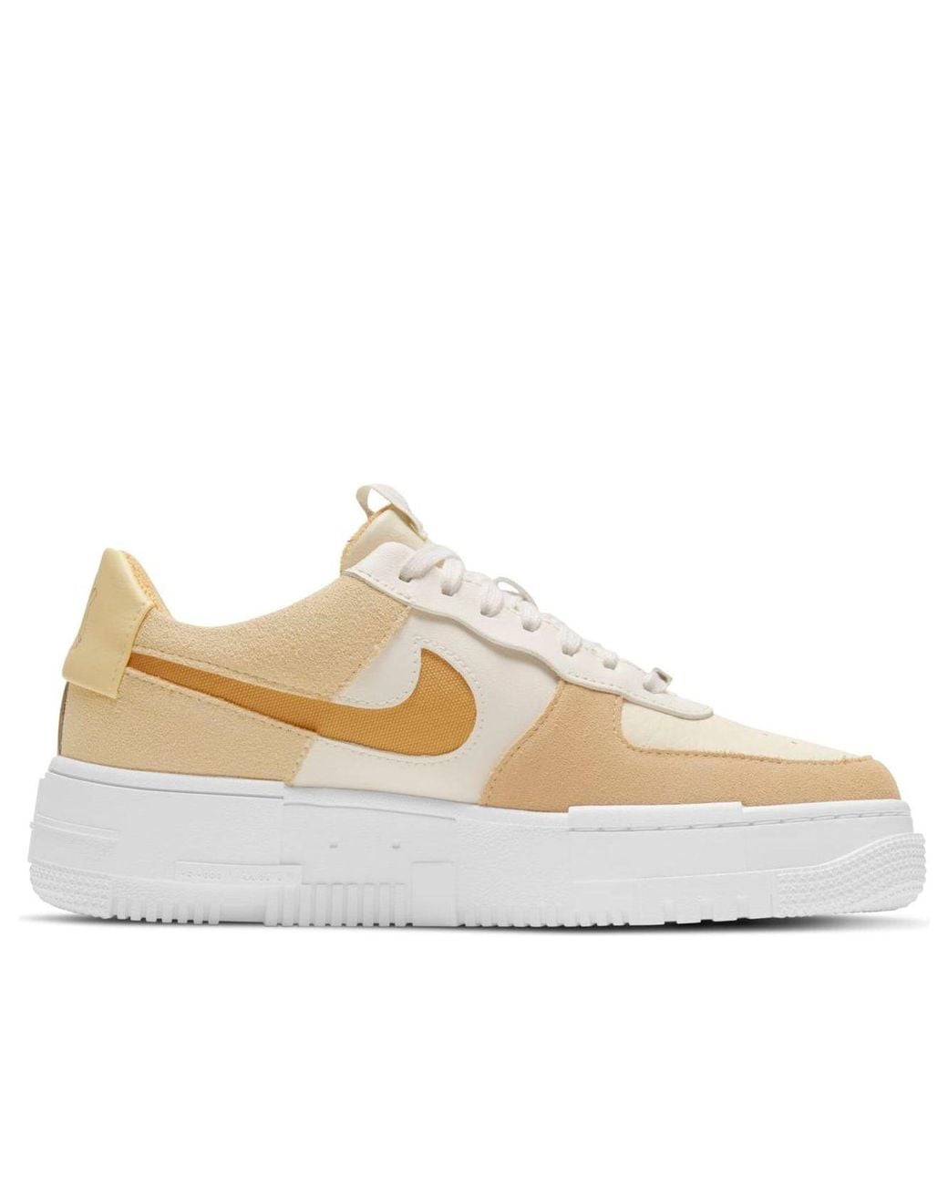 Nike White (Wmns) Air Force 1 Pixel 'Sail Tan'
