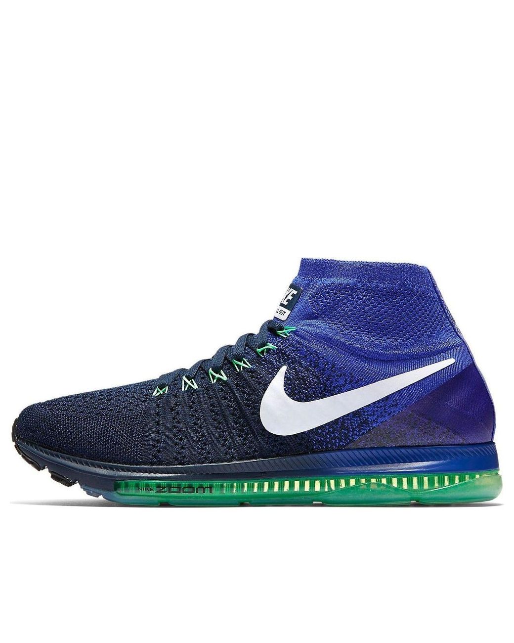Nike Blue All Out Flyknit 'College Electro' for men