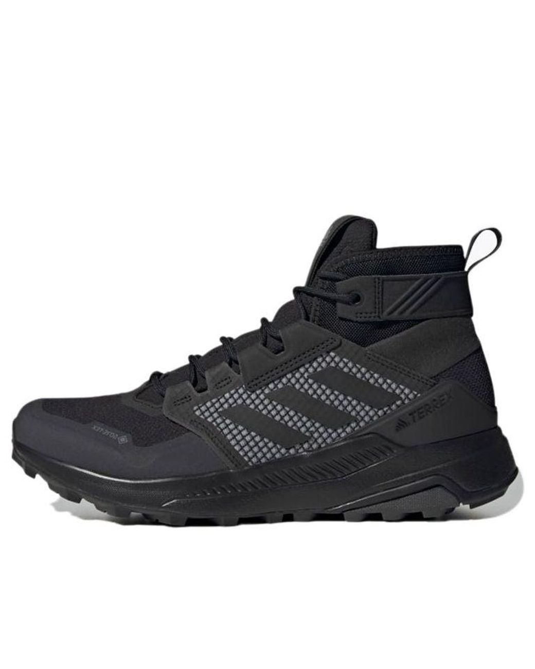 Adidas Black Terrex Trailmaker Mid Gtx Dark Solid' for men