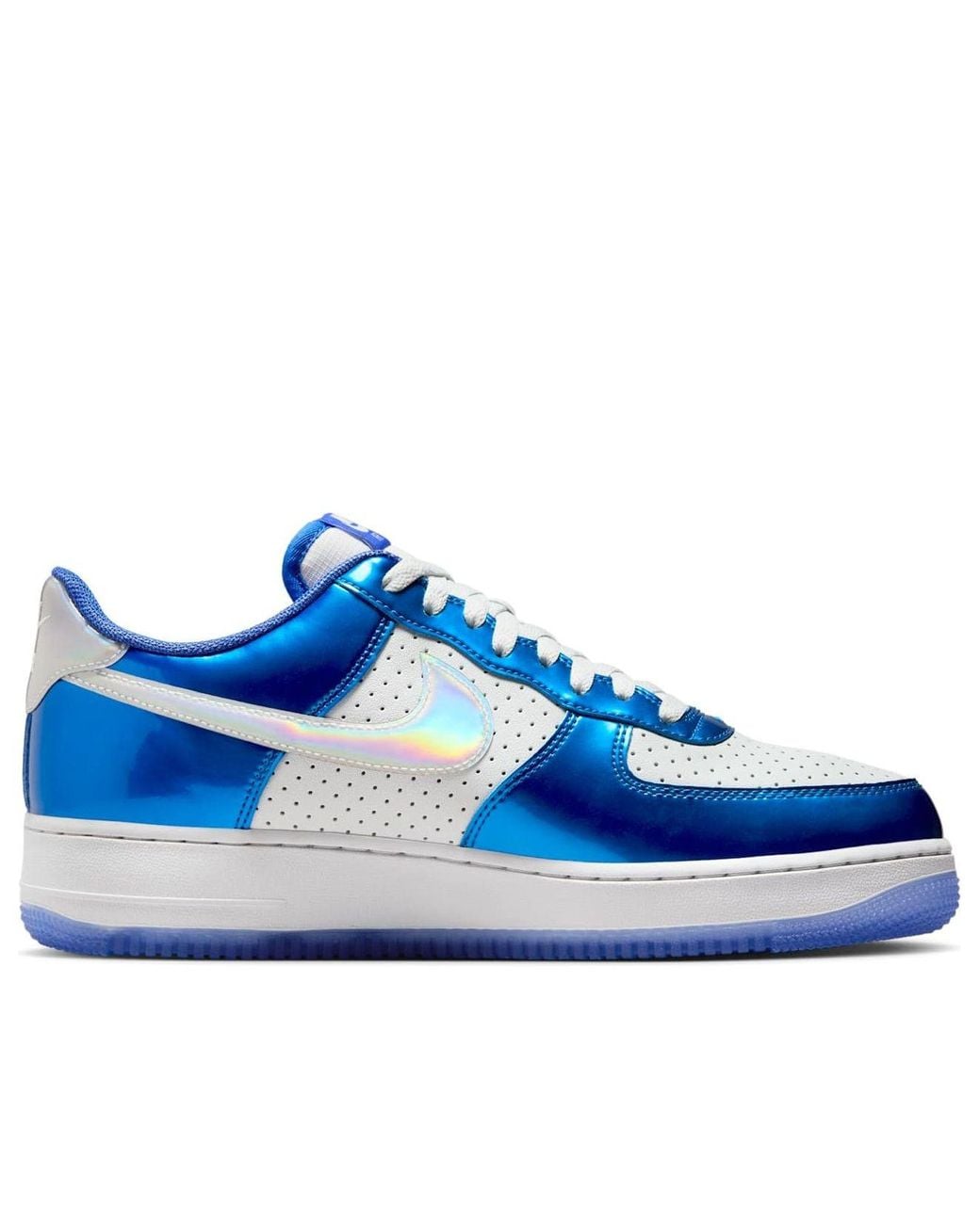 Nike Blue Air Force 1 '07 Lv8 "Light Photo Photon Dust Racer Multi-Color" Hv5751 435" for men