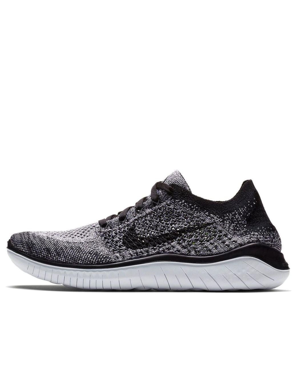 Nike Black (Wmns) Free Rn Flyknit 2018